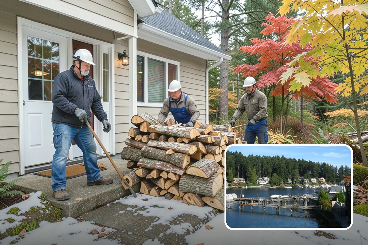 Fire Pit Venue Firewood in Gig Harbor, Pierce County, WA - Steady supply so every pit is always ready