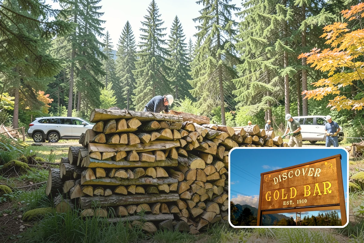 Fire Pit Venue Firewood in Gold Bar, Snohomish County, WA - Steady supply so every pit is always ready