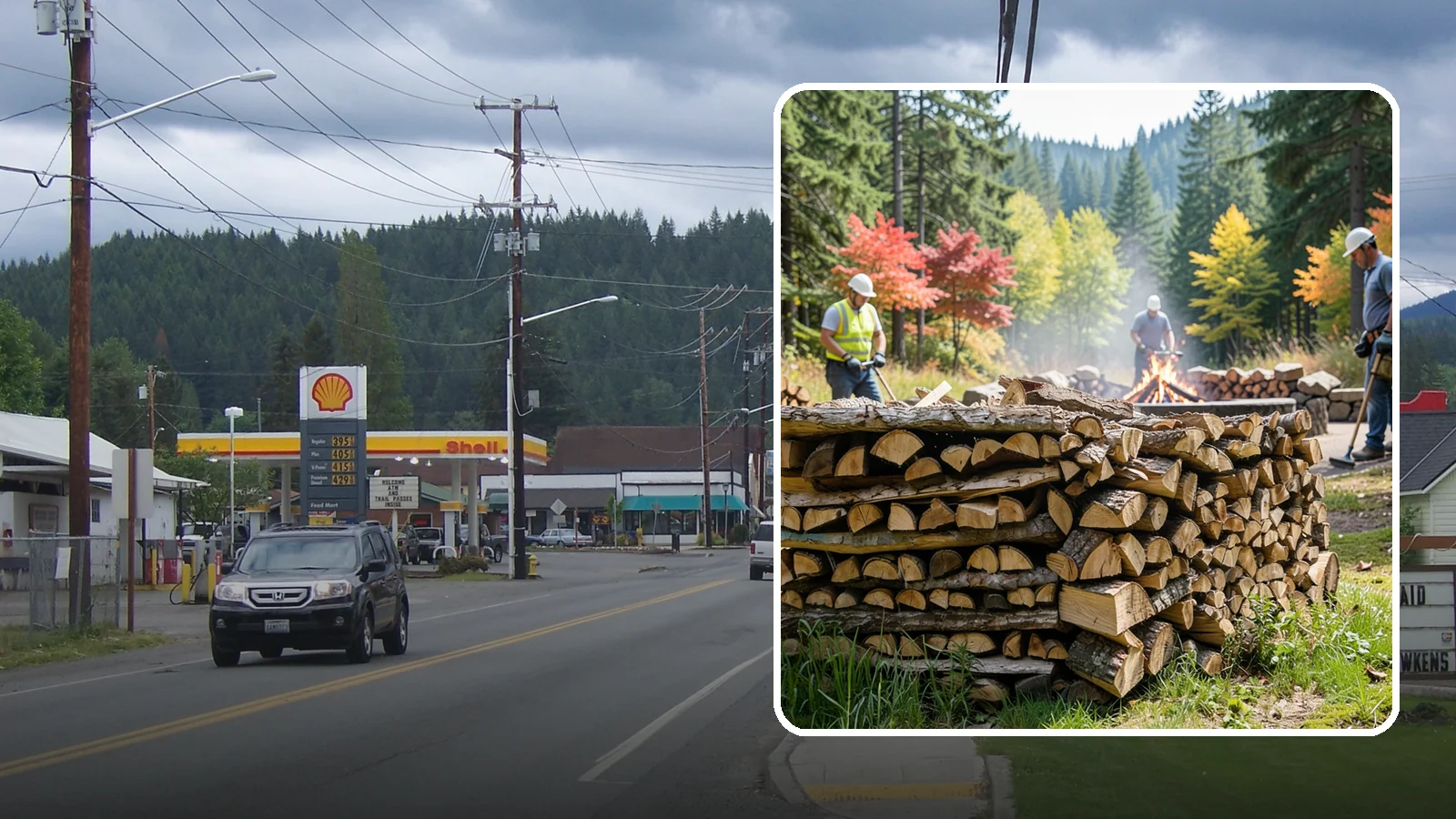 Fire Pit Venue Firewood in Granite Falls, Snohomish County, WA - We keep Pacific Northwest fire pit venues stocked with seasoned firewood so every gathering space has a fire ready to go.