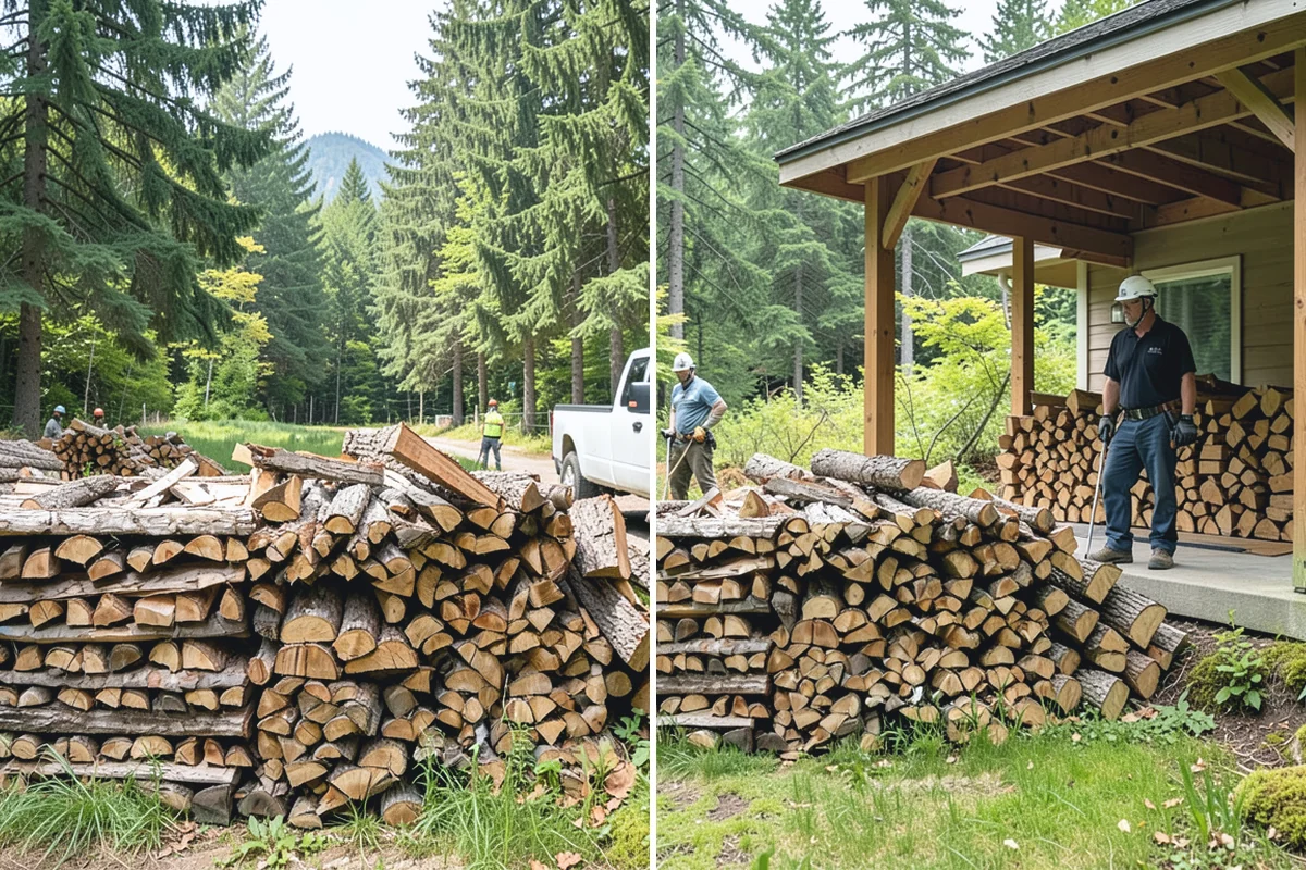 Fire Pit Venue Firewood in Granite Falls, Snohomish County, WA - Map the fire pits and typical booking volume