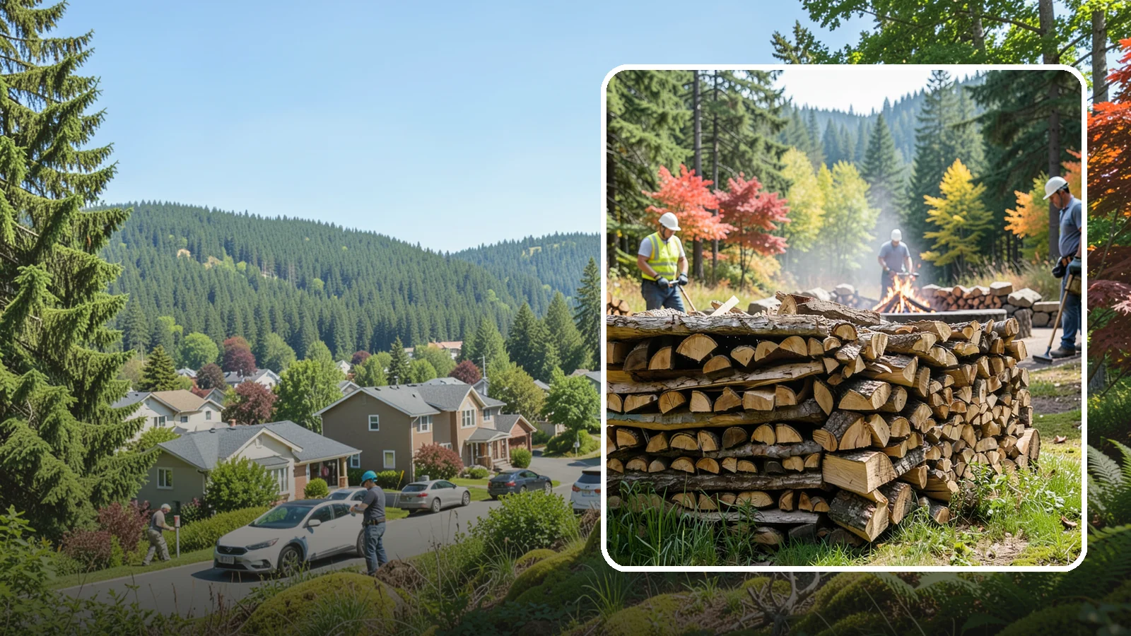 Fire Pit Venue Firewood in Index, Snohomish County, WA - We keep Pacific Northwest fire pit venues stocked with seasoned firewood so every gathering space has a fire ready to go.