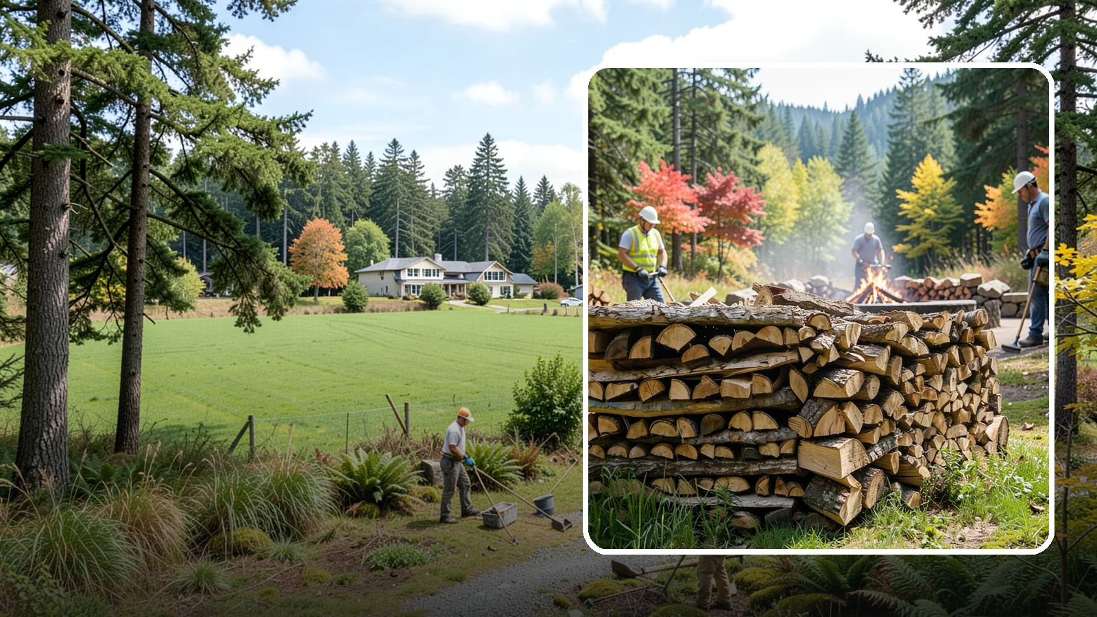 Fire Pit Venue Firewood in Lyman, Skagit County, WA - We keep Pacific Northwest fire pit venues stocked with seasoned firewood so every gathering space has a fire ready to go.