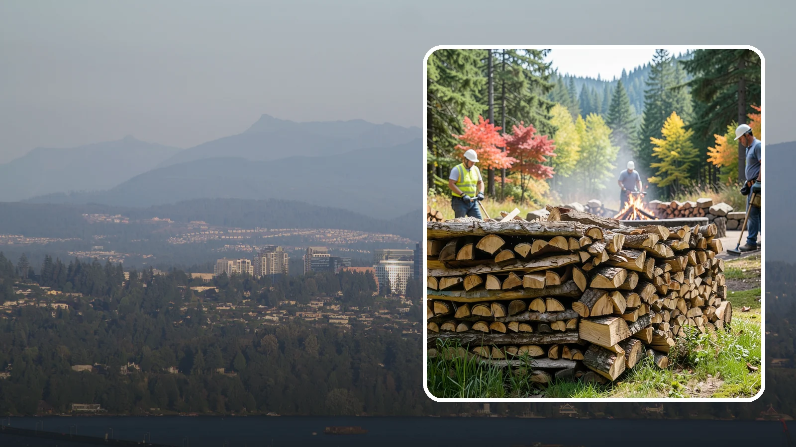 Fire Pit Venue Firewood in Medina, King County, WA - We keep Pacific Northwest fire pit venues stocked with seasoned firewood so every gathering space has a fire ready to go.