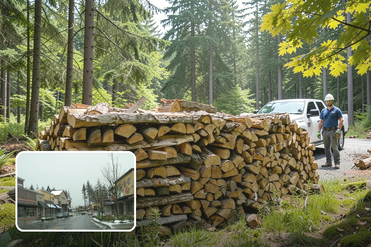 Fire Pit Venue Firewood in Mill Creek, Snohomish County, WA - Steady supply so every pit is always ready