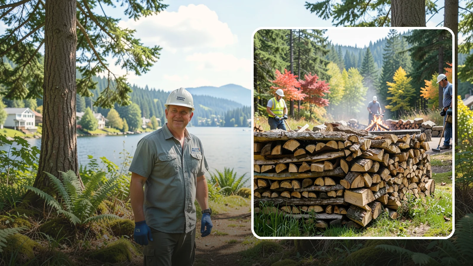Fire Pit Venue Firewood in Milton, King County, WA - We keep Pacific Northwest fire pit venues stocked with seasoned firewood so every gathering space has a fire ready to go.