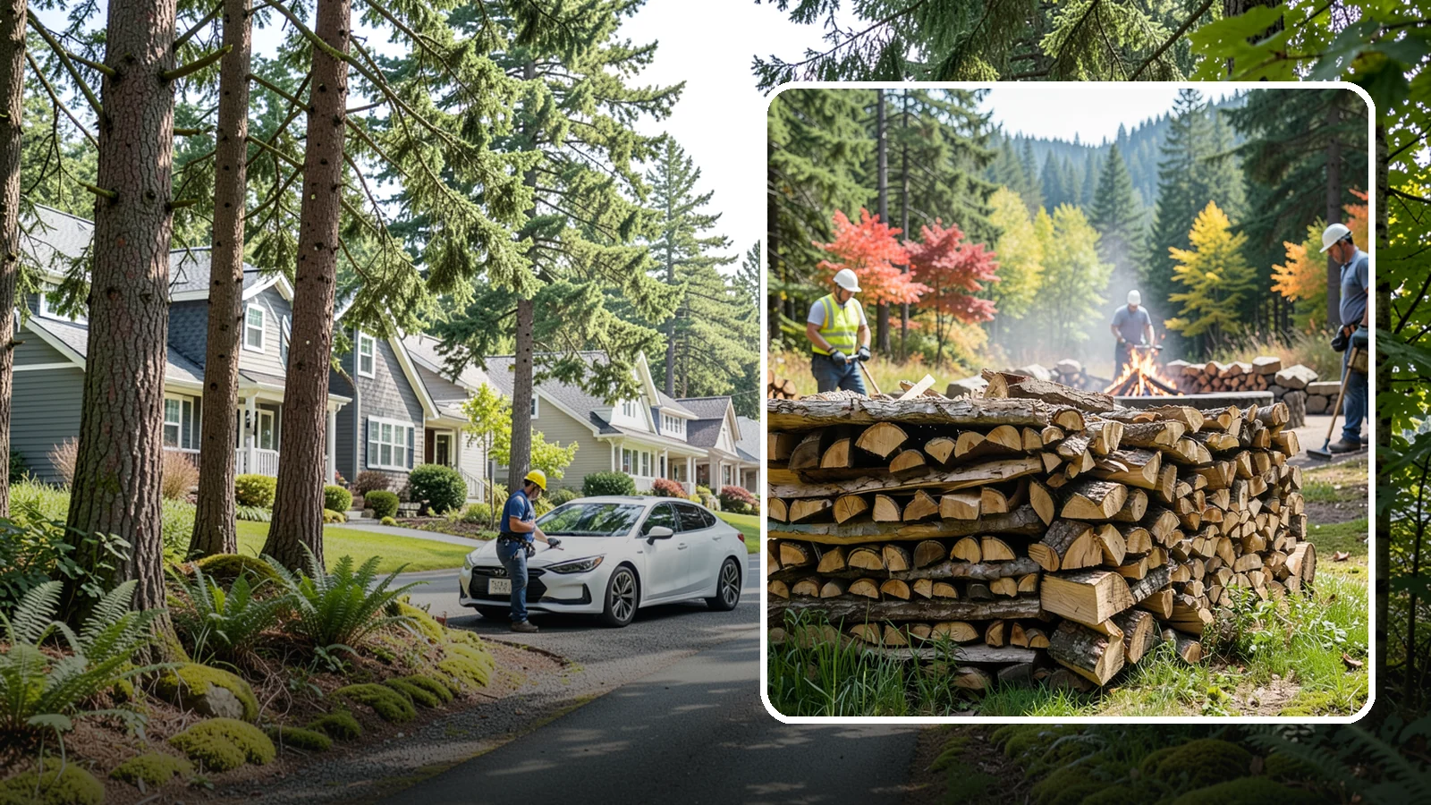 Fire Pit Venue Firewood in Normandy Park, King County, WA - We keep Pacific Northwest fire pit venues stocked with seasoned firewood so every gathering space has a fire ready to go.