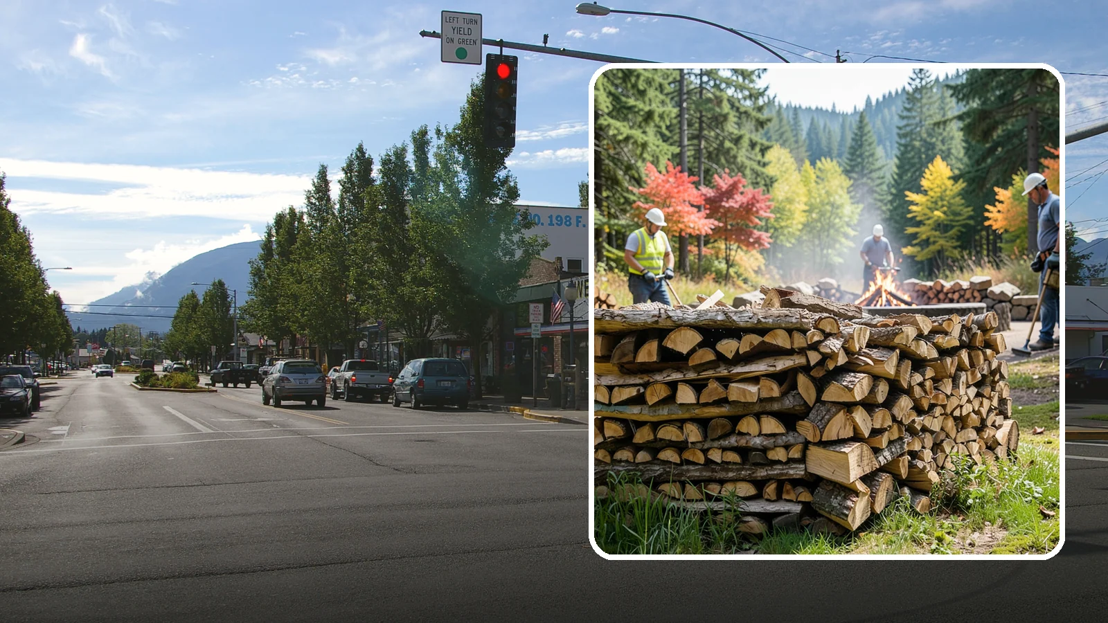 Fire Pit Venue Firewood in North Bend, King County, WA - We keep Pacific Northwest fire pit venues stocked with seasoned firewood so every gathering space has a fire ready to go.