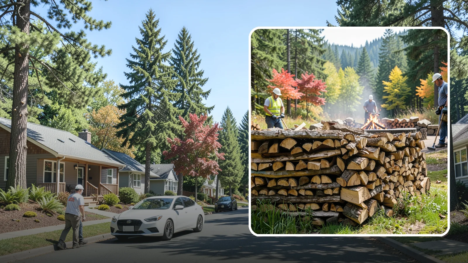 Fire Pit Venue Firewood in Orting, Pierce County, WA - We keep Pacific Northwest fire pit venues stocked with seasoned firewood so every gathering space has a fire ready to go.