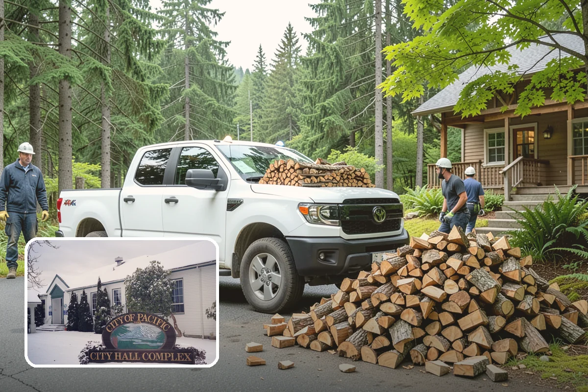 Fire Pit Venue Firewood in Pacific, King County, WA - Steady supply so every pit is always ready