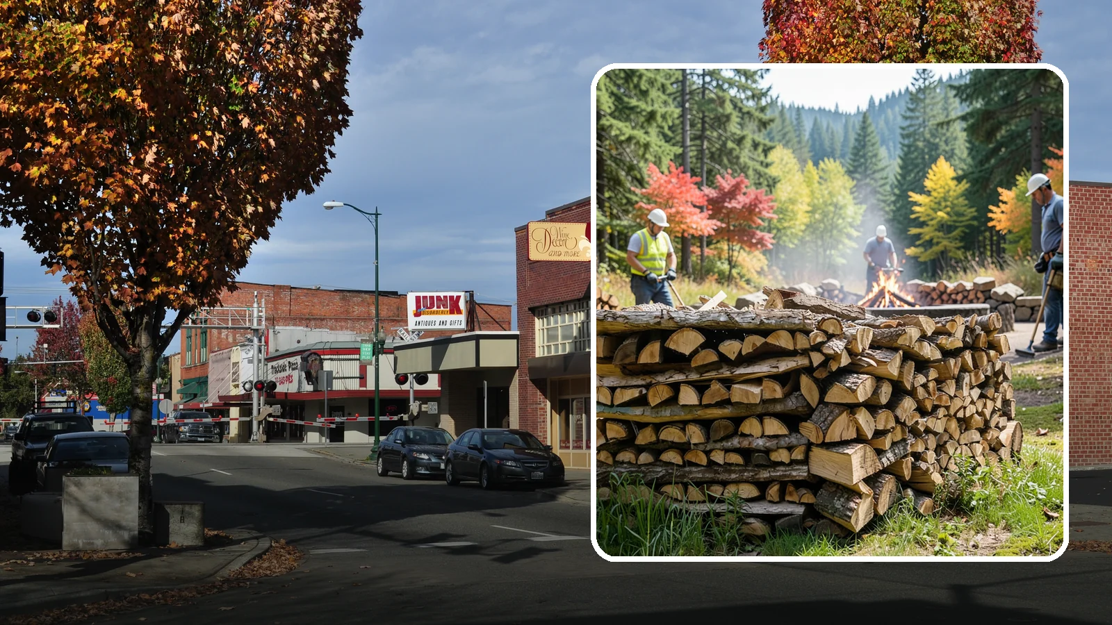 Fire Pit Venue Firewood in Puyallup, Pierce County, WA - We keep Pacific Northwest fire pit venues stocked with seasoned firewood so every gathering space has a fire ready to go.