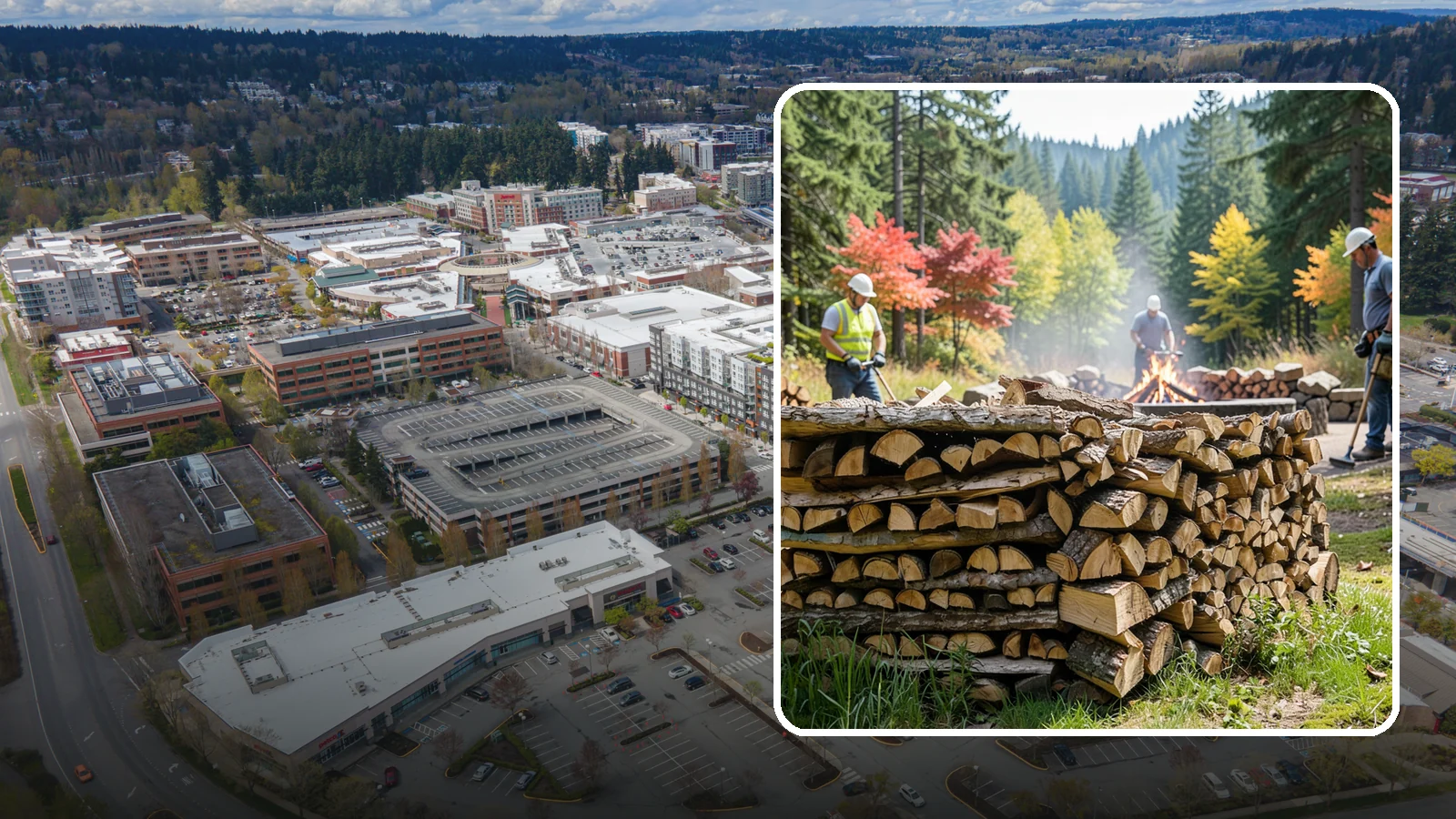 Fire Pit Venue Firewood in Redmond, King County, WA - We keep Pacific Northwest fire pit venues stocked with seasoned firewood so every gathering space has a fire ready to go.