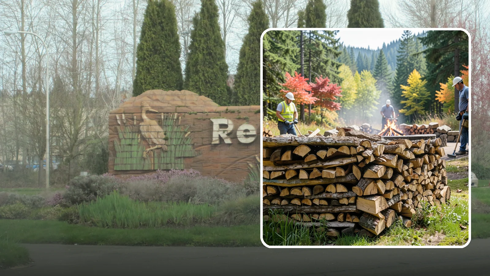 Fire Pit Venue Firewood in Renton, King County, WA - We keep Pacific Northwest fire pit venues stocked with seasoned firewood so every gathering space has a fire ready to go.