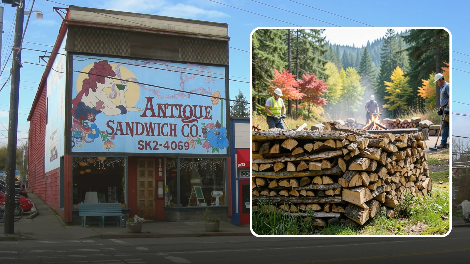 Fire Pit Venue Firewood in Ruston, Pierce County, WA - We keep Pacific Northwest fire pit venues stocked with seasoned firewood so every gathering space has a fire ready to go.