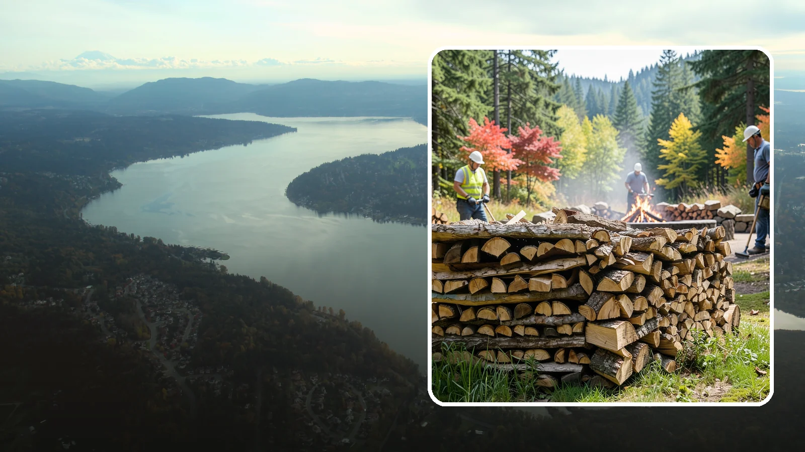 Fire Pit Venue Firewood in Sammamish, King County, WA - We keep Pacific Northwest fire pit venues stocked with seasoned firewood so every gathering space has a fire ready to go.