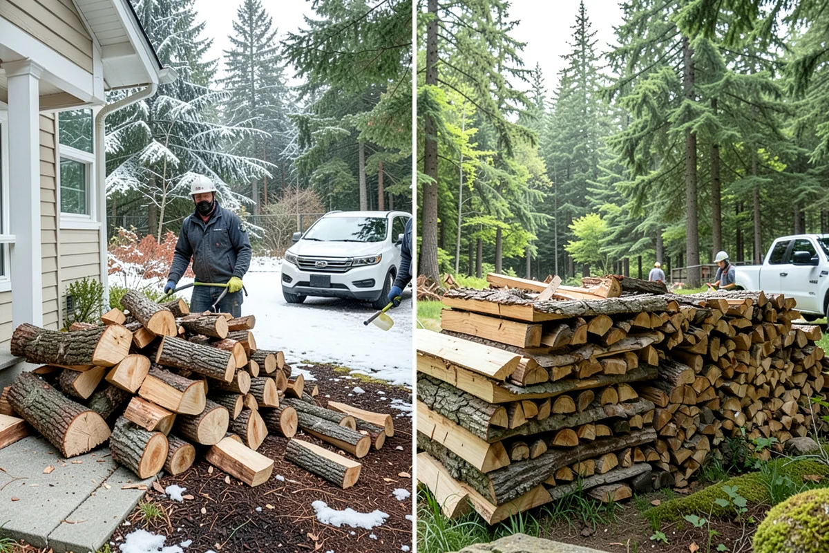 Fire Pit Venue Firewood in Sedro-Woolley, Skagit County, WA - Map the fire pits and typical booking volume