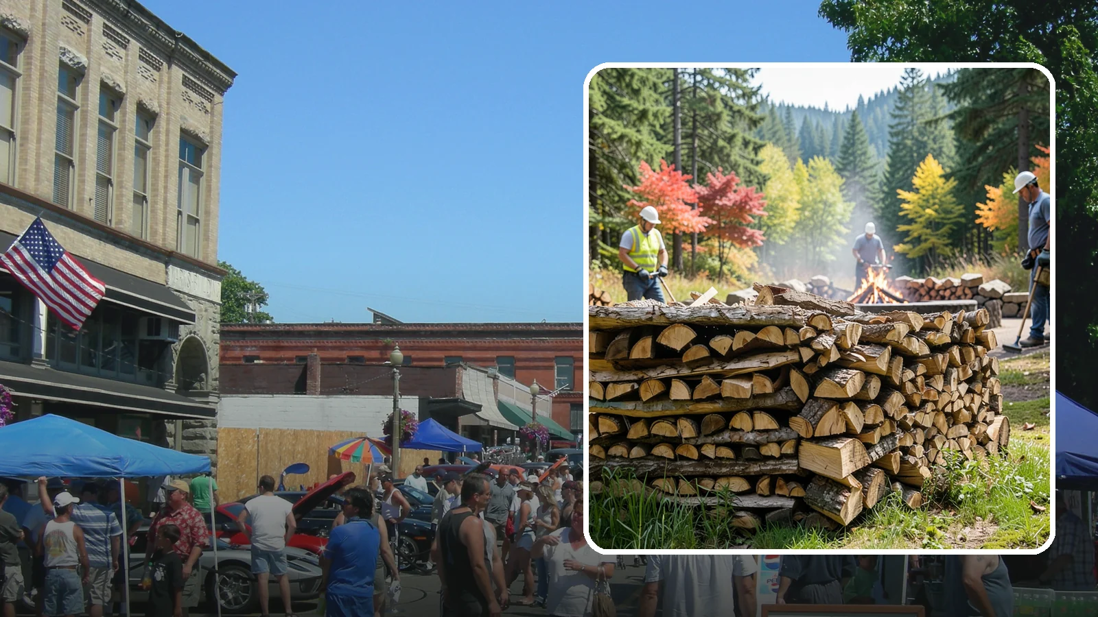 Fire Pit Venue Firewood in Snohomish, Snohomish County, WA - We keep Pacific Northwest fire pit venues stocked with seasoned firewood so every gathering space has a fire ready to go.