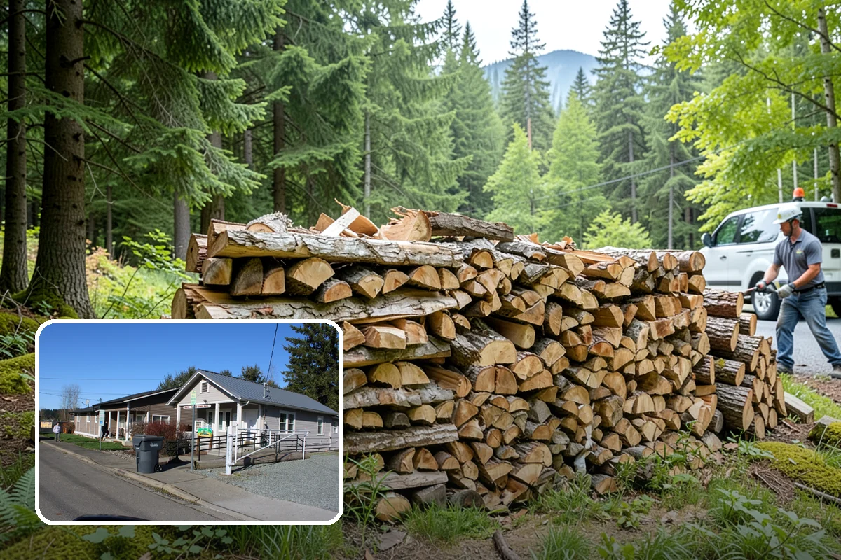 Fire Pit Venue Firewood in South Prairie, Pierce County, WA - Steady supply so every pit is always ready