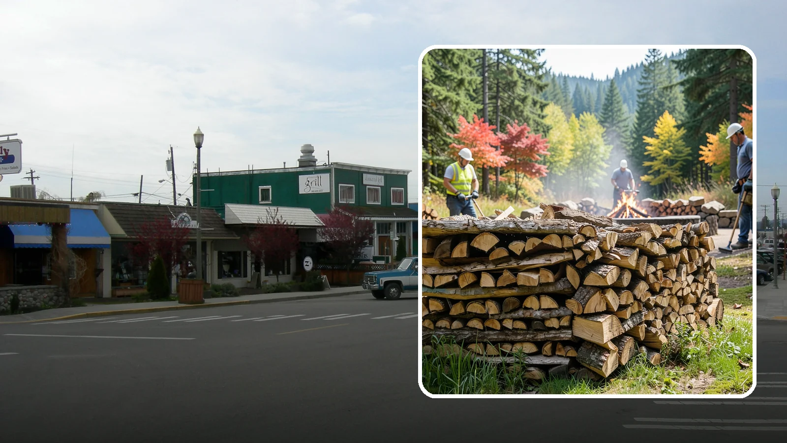 Fire Pit Venue Firewood in Stanwood, Snohomish County, WA - We keep Pacific Northwest fire pit venues stocked with seasoned firewood so every gathering space has a fire ready to go.