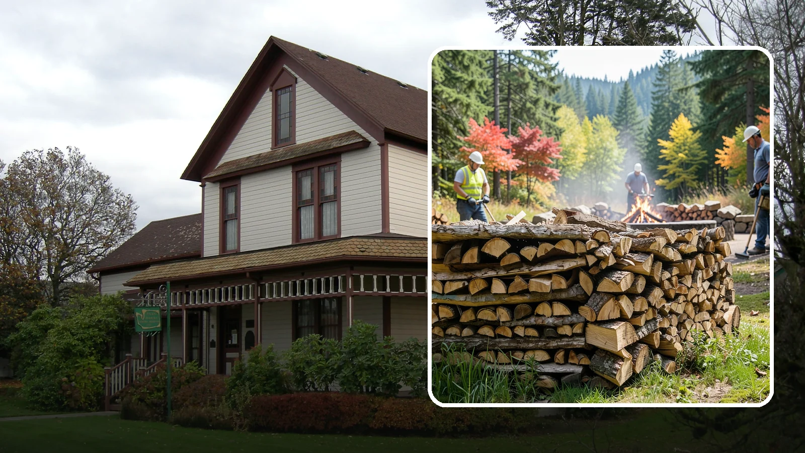 Fire Pit Venue Firewood in Sumner, Pierce County, WA - We keep Pacific Northwest fire pit venues stocked with seasoned firewood so every gathering space has a fire ready to go.