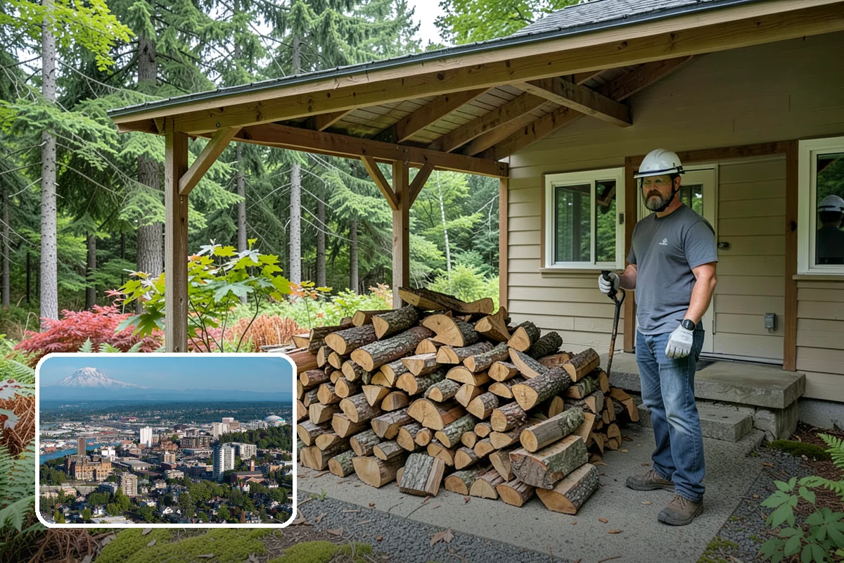 Fire Pit Venue Firewood in Tacoma, Pierce County, WA - Steady supply so every pit is always ready
