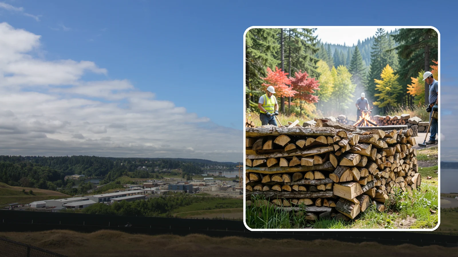 Fire Pit Venue Firewood in University Place, Pierce County, WA - We keep Pacific Northwest fire pit venues stocked with seasoned firewood so every gathering space has a fire ready to go.