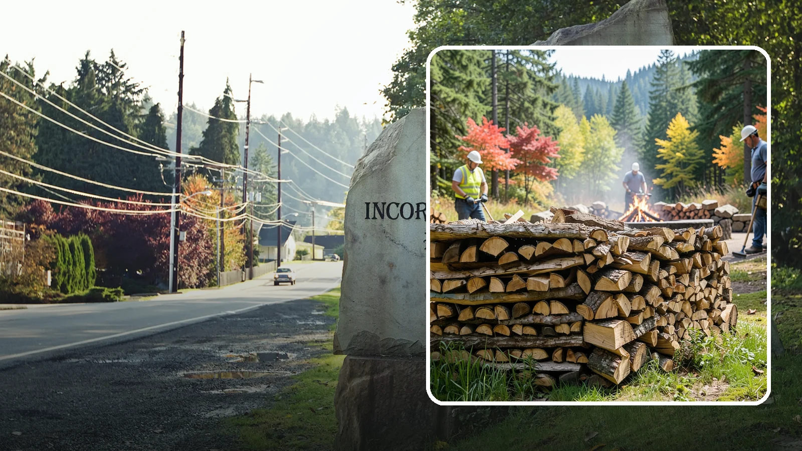 Fire Pit Venue Firewood in Wilkeson, Pierce County, WA - We keep Pacific Northwest fire pit venues stocked with seasoned firewood so every gathering space has a fire ready to go.
