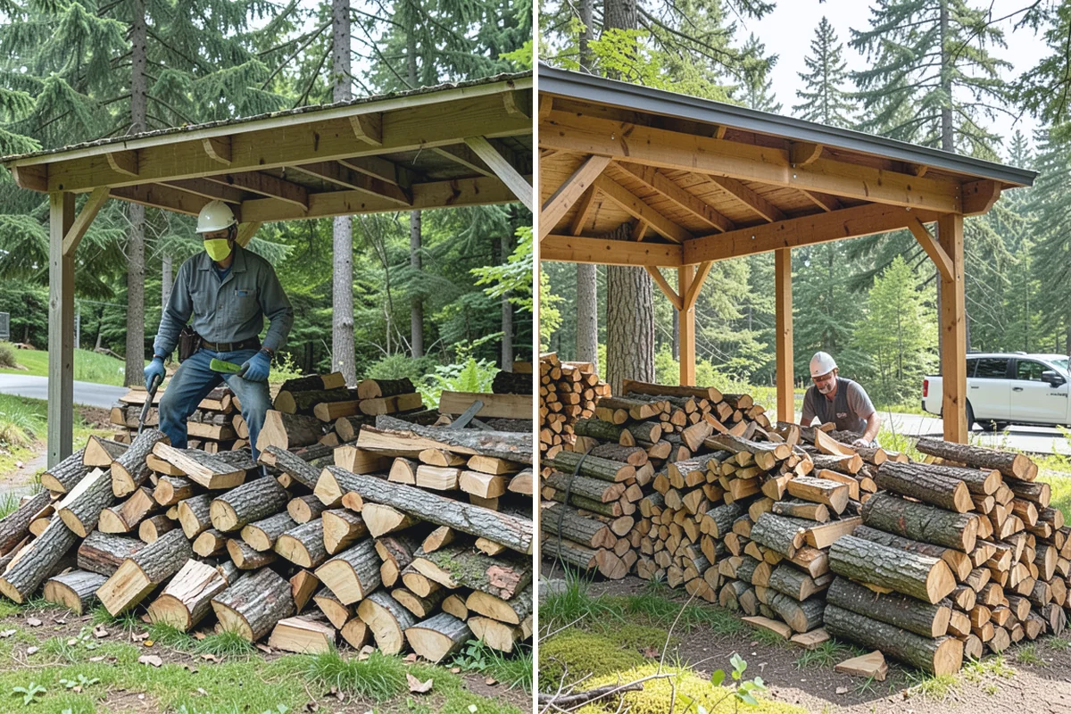 Fire Pit Venue Firewood in Wilkeson, Pierce County, WA - Map the fire pits and typical booking volume