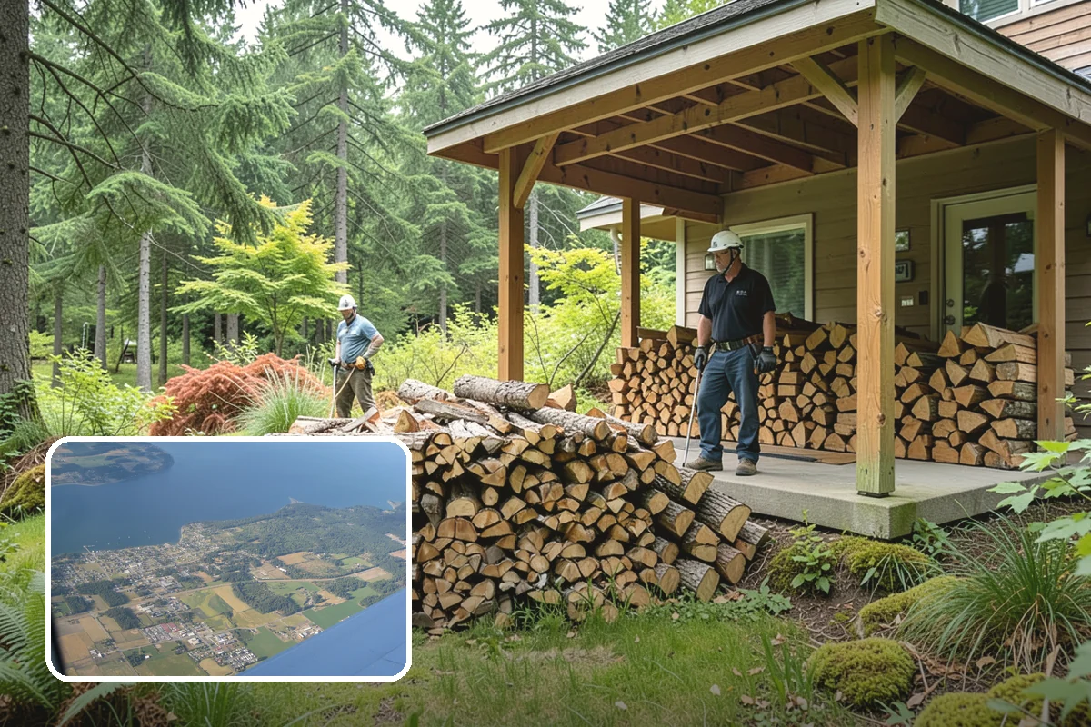 Fire Starter Bundles in Coupeville, Island County, WA - All-in-one kindling and starter pairing