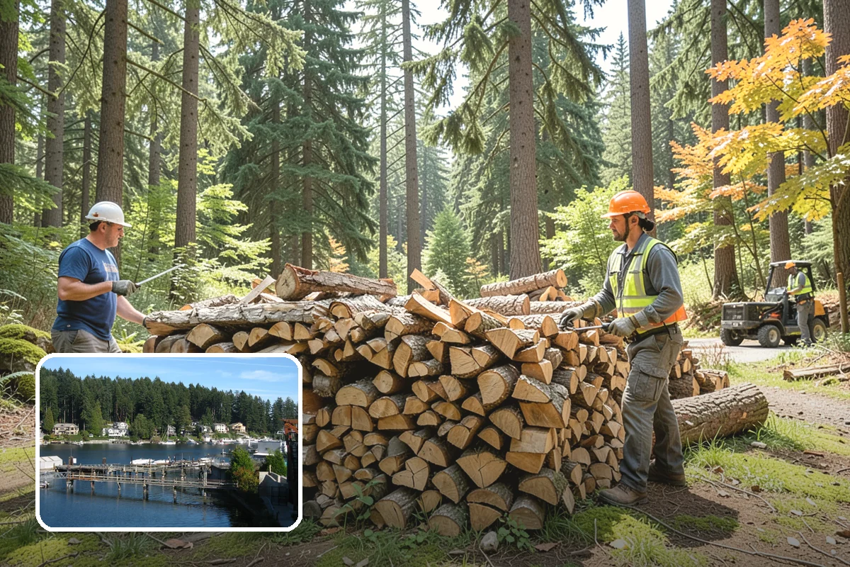 Fire Starter Bundles in Gig Harbor, Pierce County, WA - All-in-one kindling and starter pairing