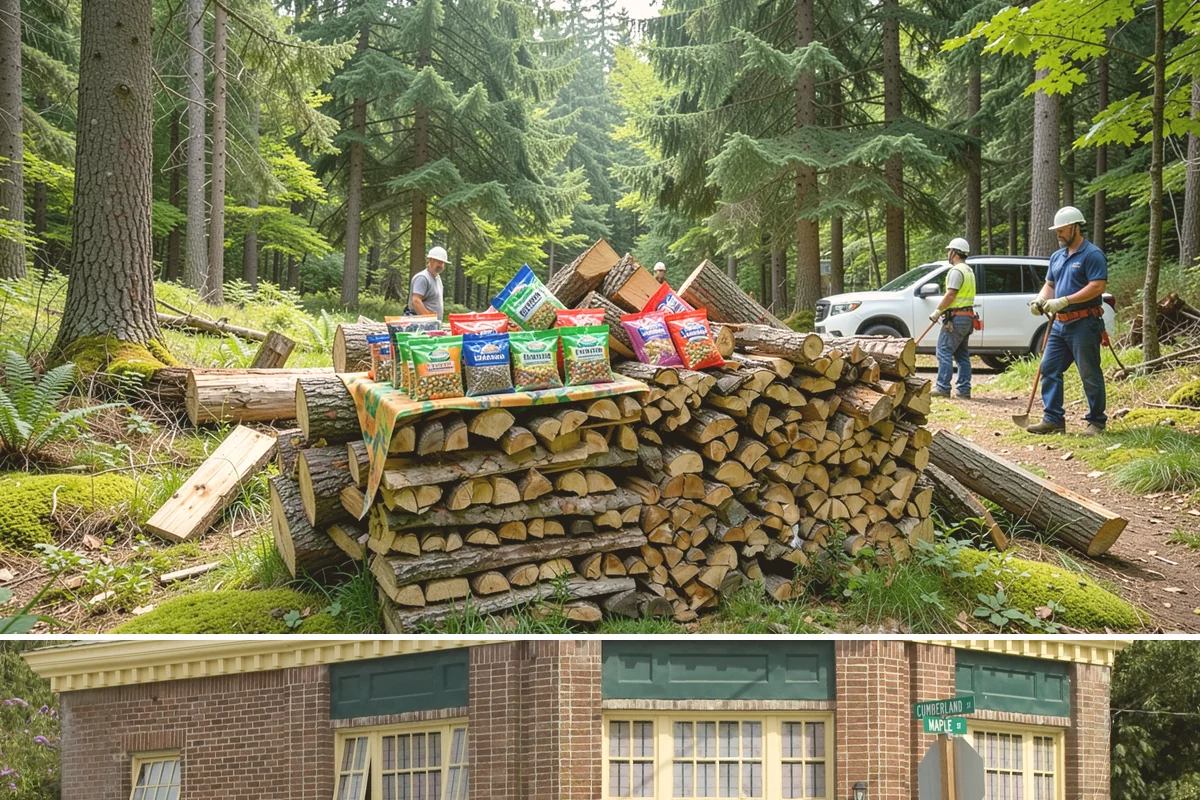 Fire Starter Bundles in Hamilton, Skagit County, WA - Order bundles ahead of fall so your fire-starting kit is stocked before the rainy season.