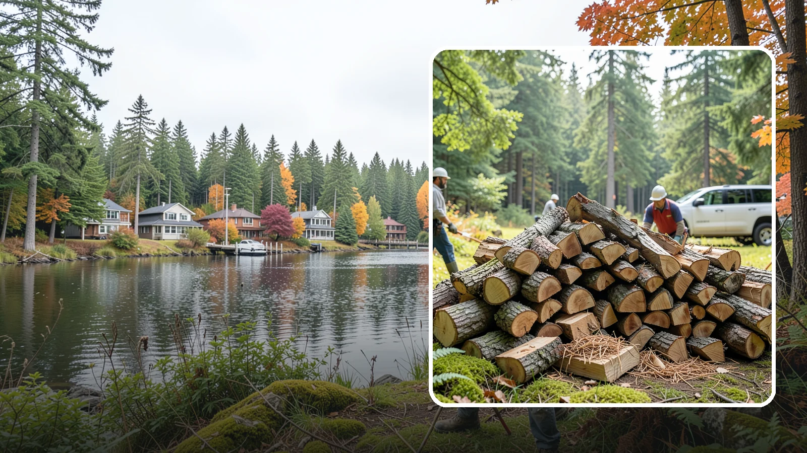 Fire Starter Bundles in La Conner, Skagit County, WA - Convenient bundles pairing kindling and starters so you have everything needed to light a fire.