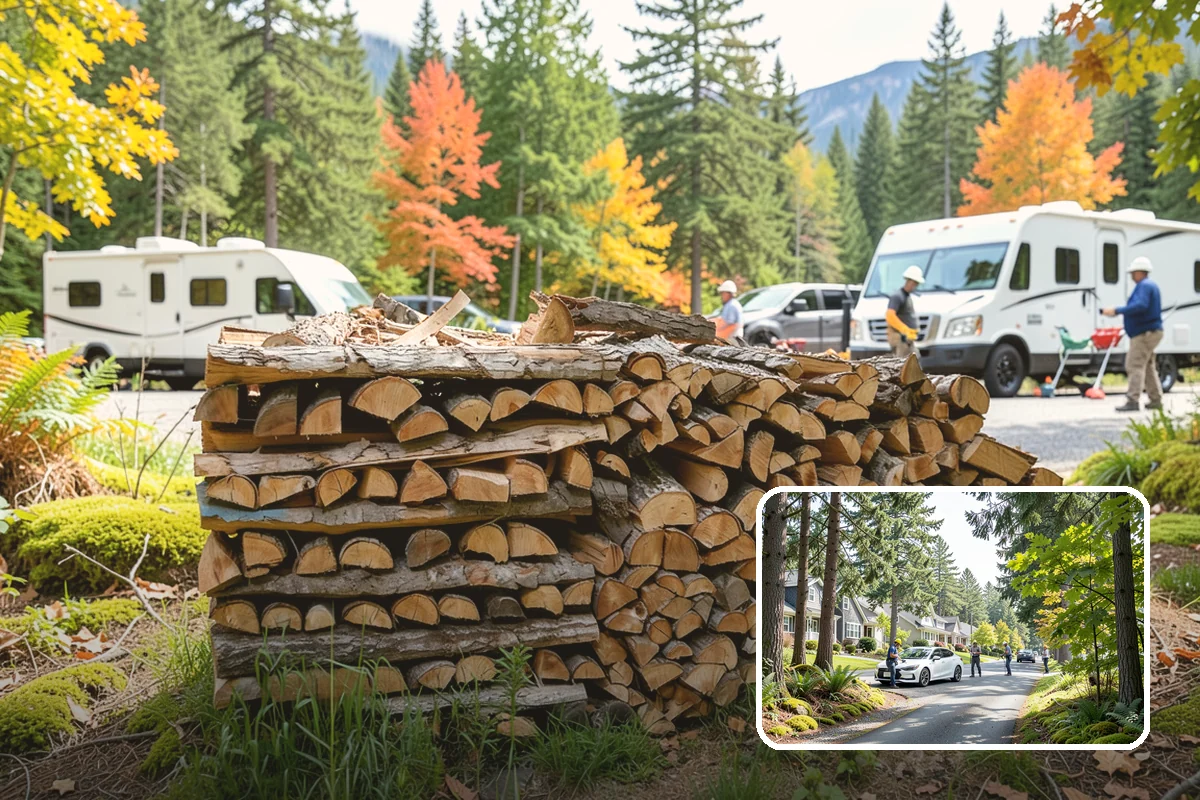 Fire Starter Bundles in Normandy Park, King County, WA - All-in-one kindling and starter pairing
