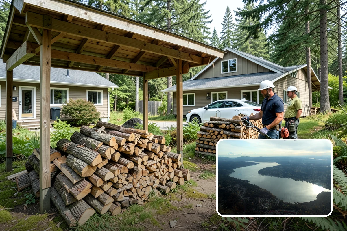 Fire Starter Bundles in Sammamish, King County, WA - All-in-one kindling and starter pairing