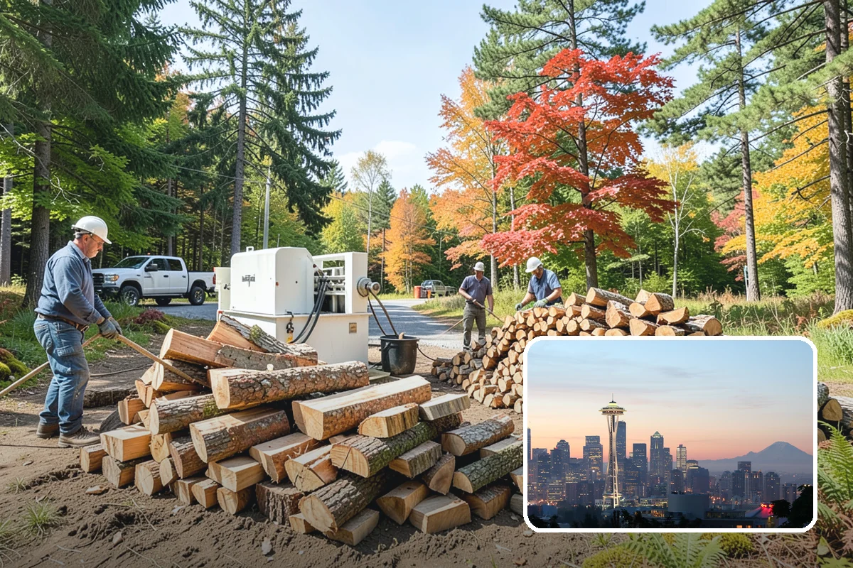 Fire Starter Bundles in Seattle, King County, WA - All-in-one kindling and starter pairing