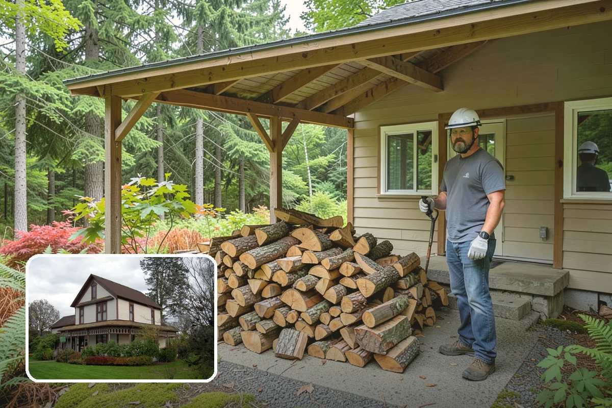 Fire Starter Bundles in Sumner, Pierce County, WA - All-in-one kindling and starter pairing