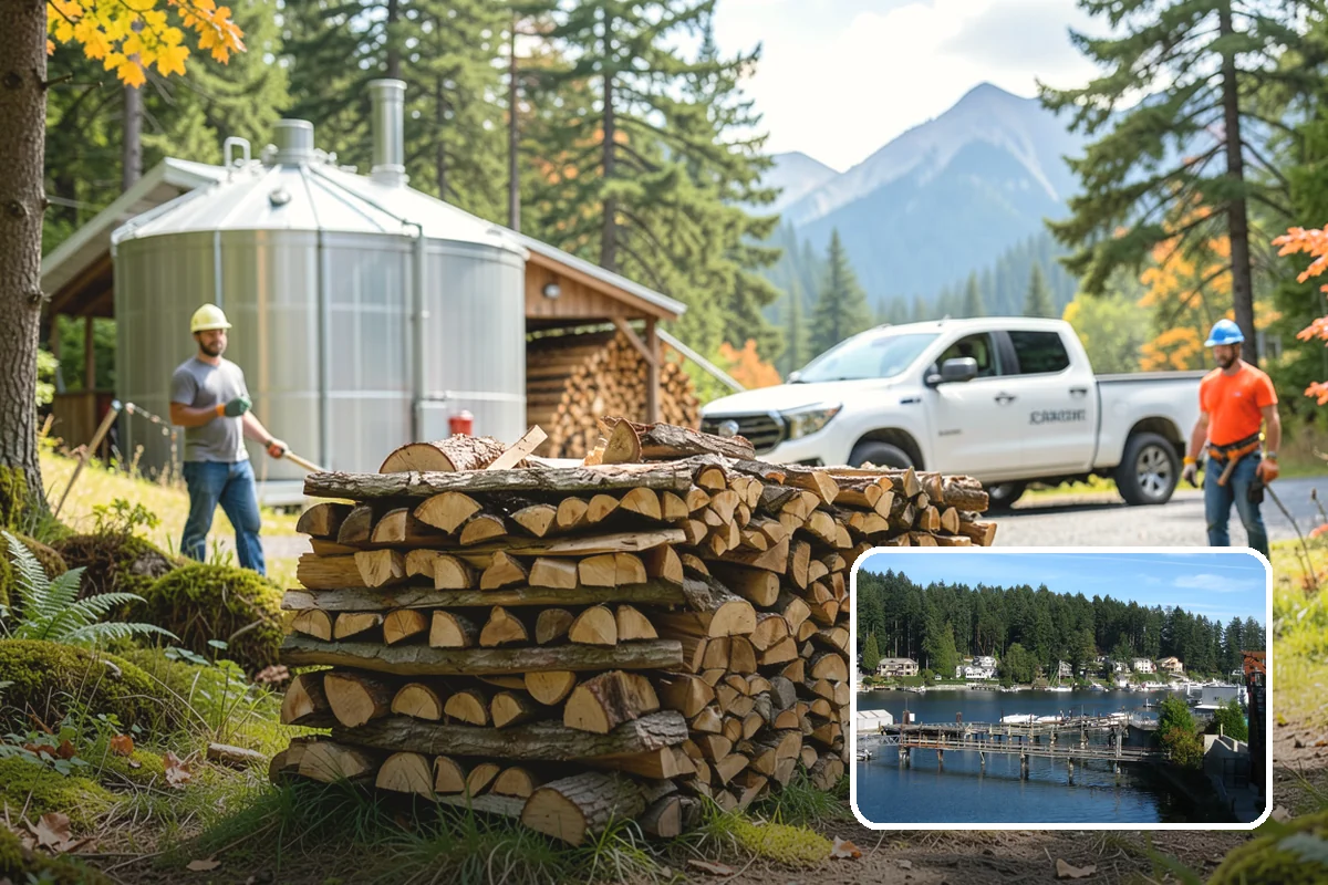 Fire Starters in Gig Harbor, Pierce County, WA - Catches instantly with a single match