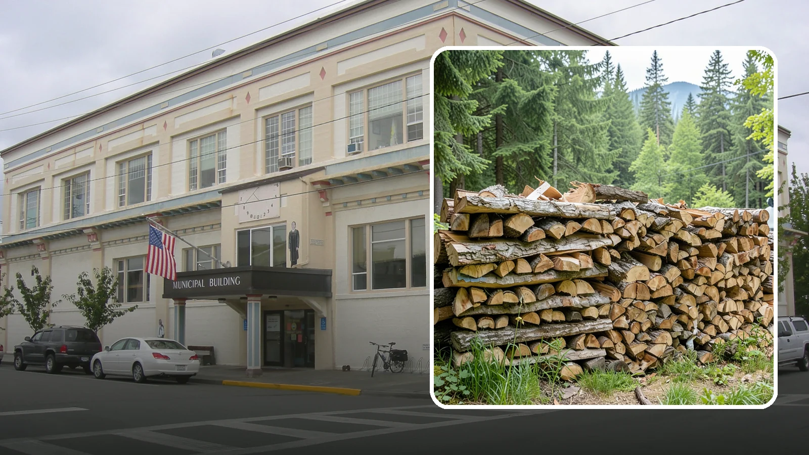 Fireplace-Size Firewood in Anacortes, Skagit County, WA - Firewood cut to a comfortable fireplace length for easy loading and an even burn.