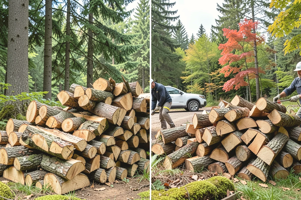 Fireplace-Size Firewood in Anacortes, Skagit County, WA - Confirm your fireplace dimensions and volume