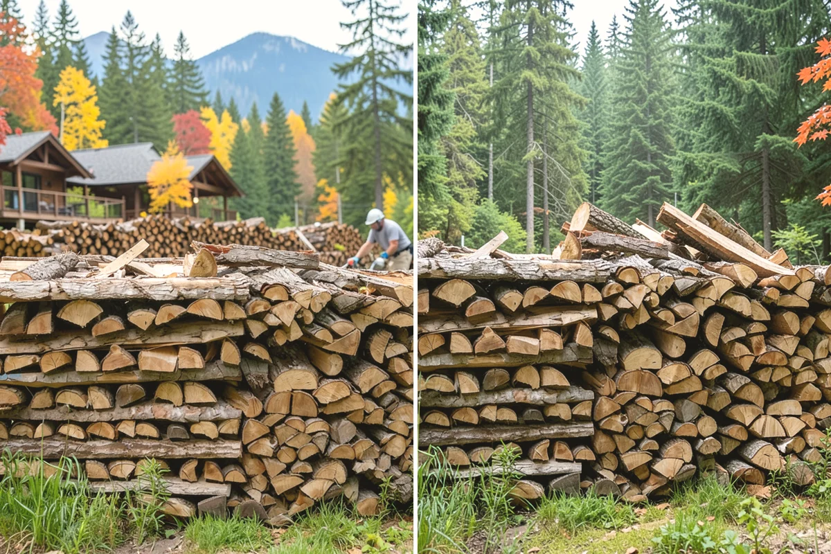 Fireplace-Size Firewood in Burlington, Skagit County, WA - Confirm your fireplace dimensions and volume