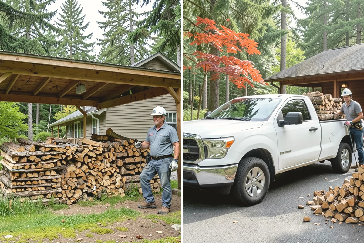 Fireplace-Size Firewood in Carbonado, Pierce County, WA - Confirm your fireplace dimensions and volume