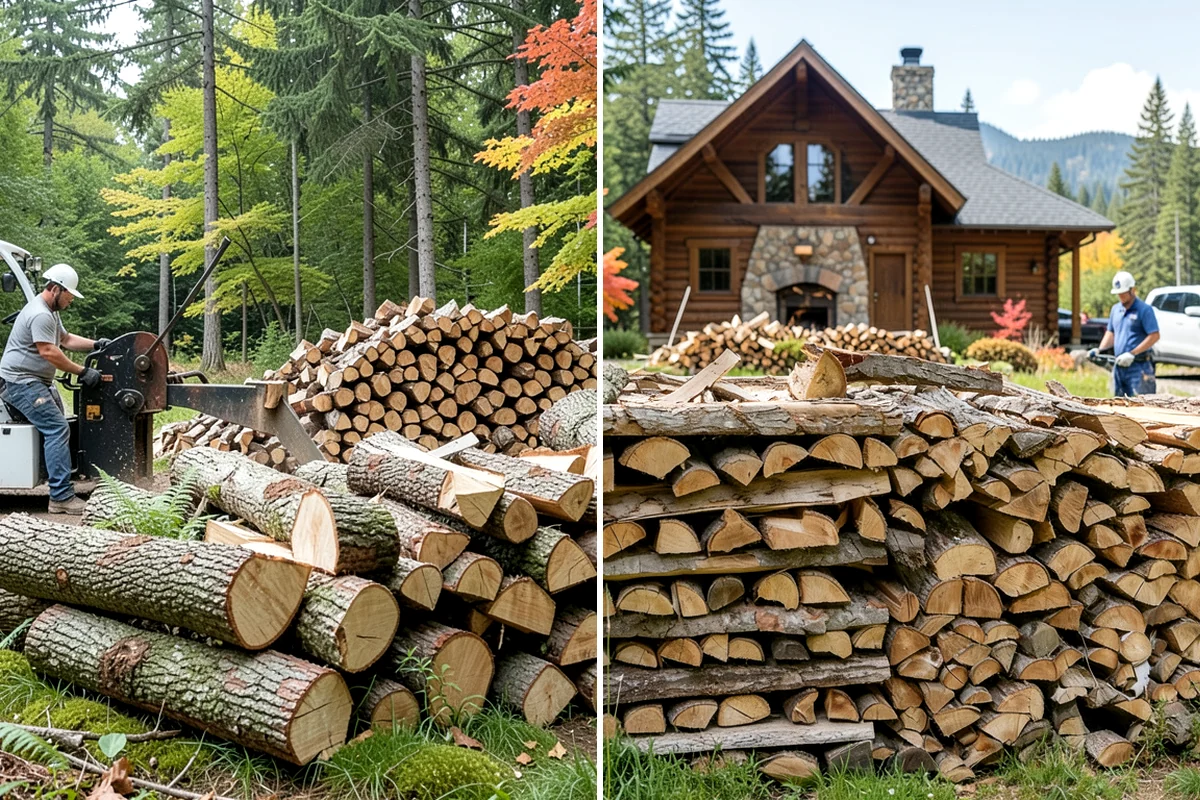 Fireplace-Size Firewood in Concrete, Skagit County, WA - Confirm your fireplace dimensions and volume