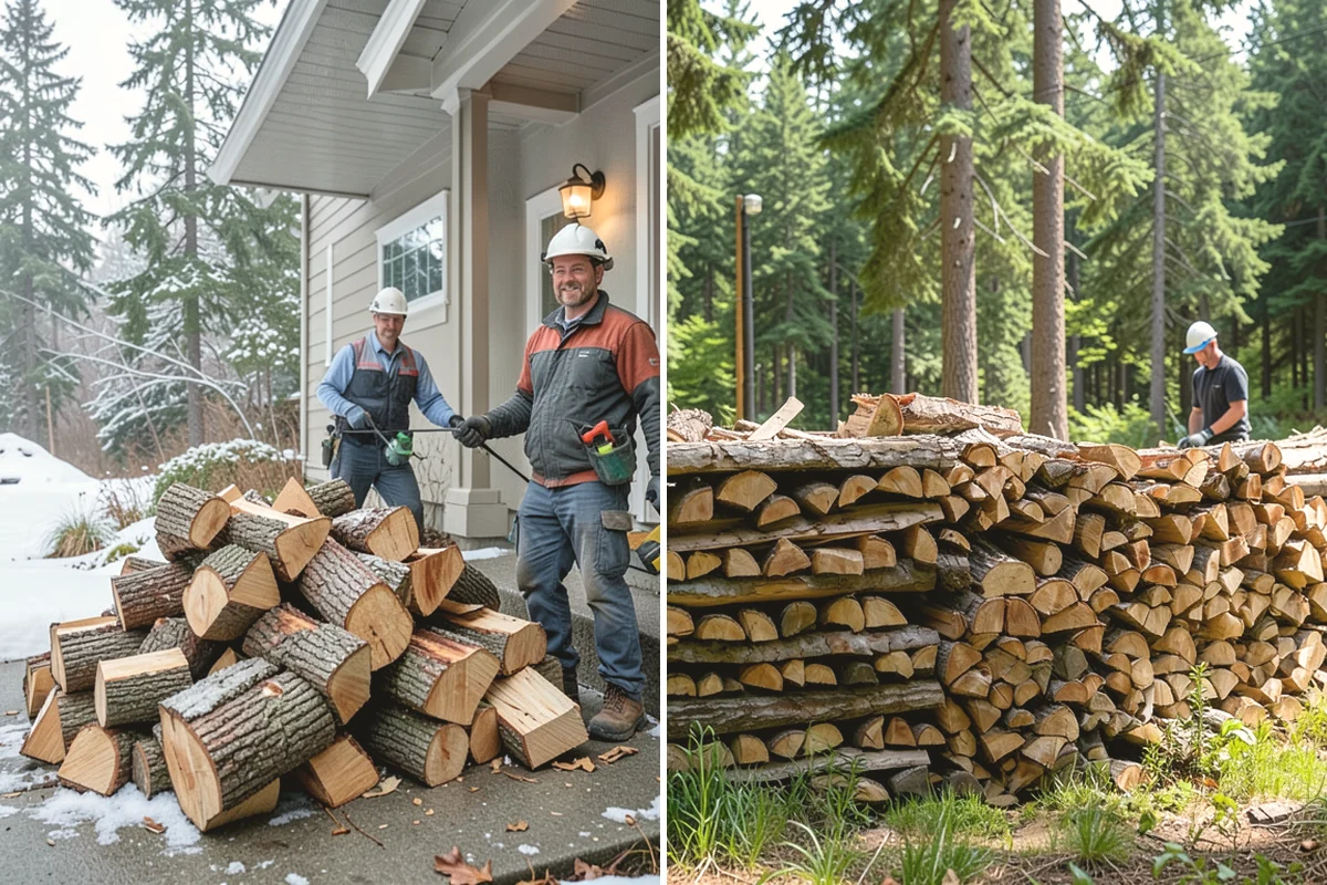 Fireplace-Size Firewood in Covington, King County, WA - Confirm your fireplace dimensions and volume