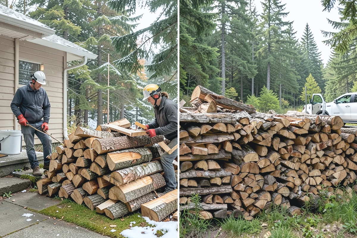 Fireplace-Size Firewood in Darrington, WA - Confirm your fireplace dimensions and volume