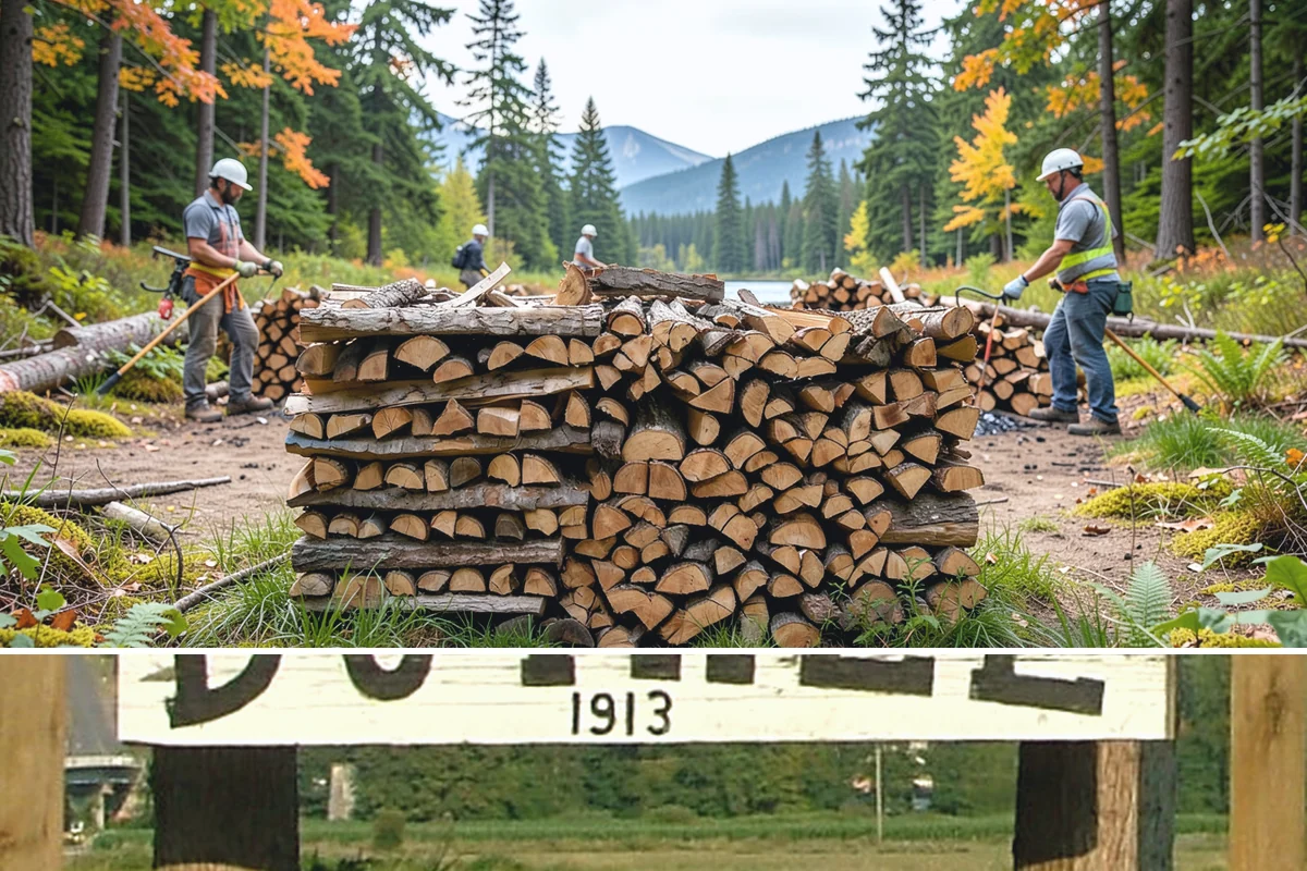Fireplace-Size Firewood in Duvall, King County, WA - Buy in late summer or early fall so your fireplace wood is seasoned and ready for the cold months.