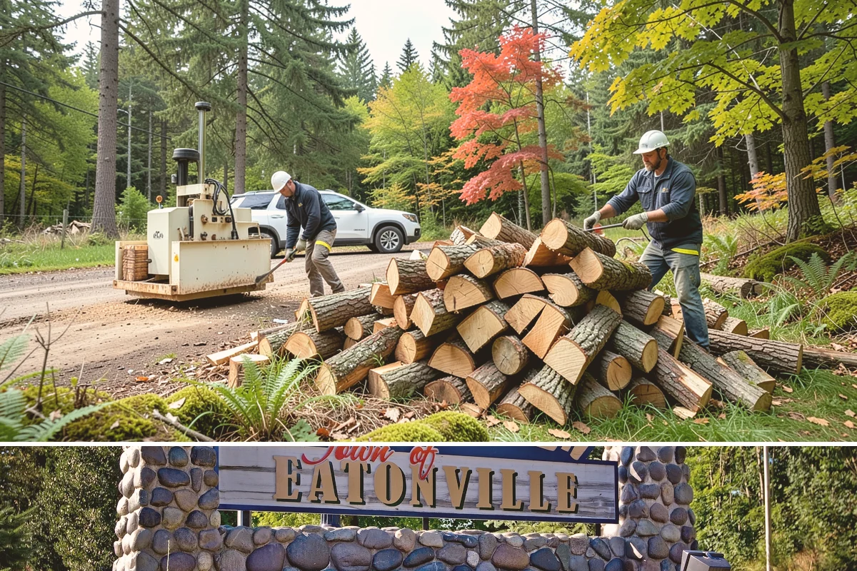 Fireplace-Size Firewood in Eatonville, Pierce County, WA - Buy in late summer or early fall so your fireplace wood is seasoned and ready for the cold months.