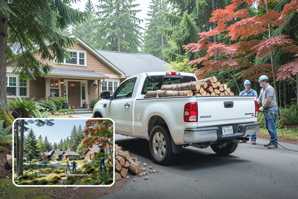 Fireplace-Size Firewood in Edgewood, WA - Sized for traditional open fireplaces