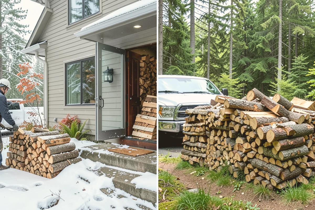 Fireplace-Size Firewood in Edmonds, Snohomish County, WA - Confirm your fireplace dimensions and volume