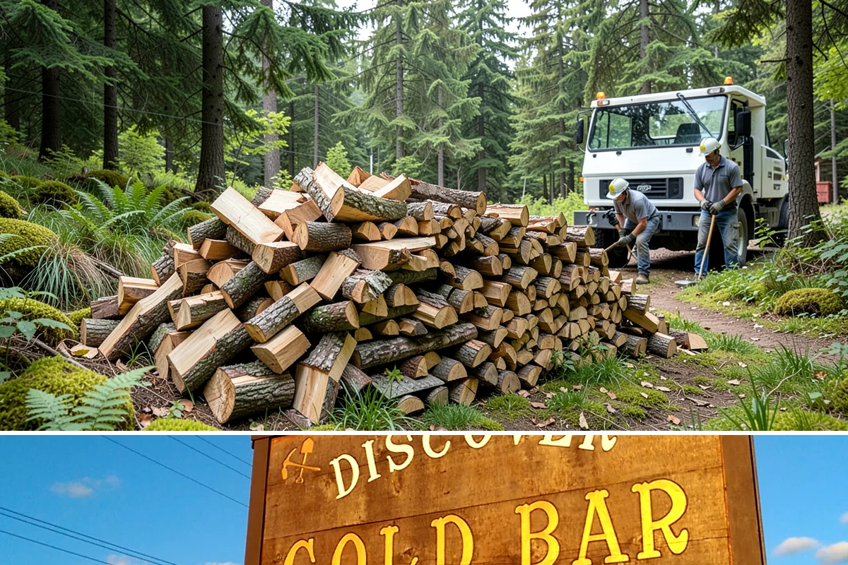 Fireplace-Size Firewood in Gold Bar, Snohomish County, WA - Buy in late summer or early fall so your fireplace wood is seasoned and ready for the cold months.