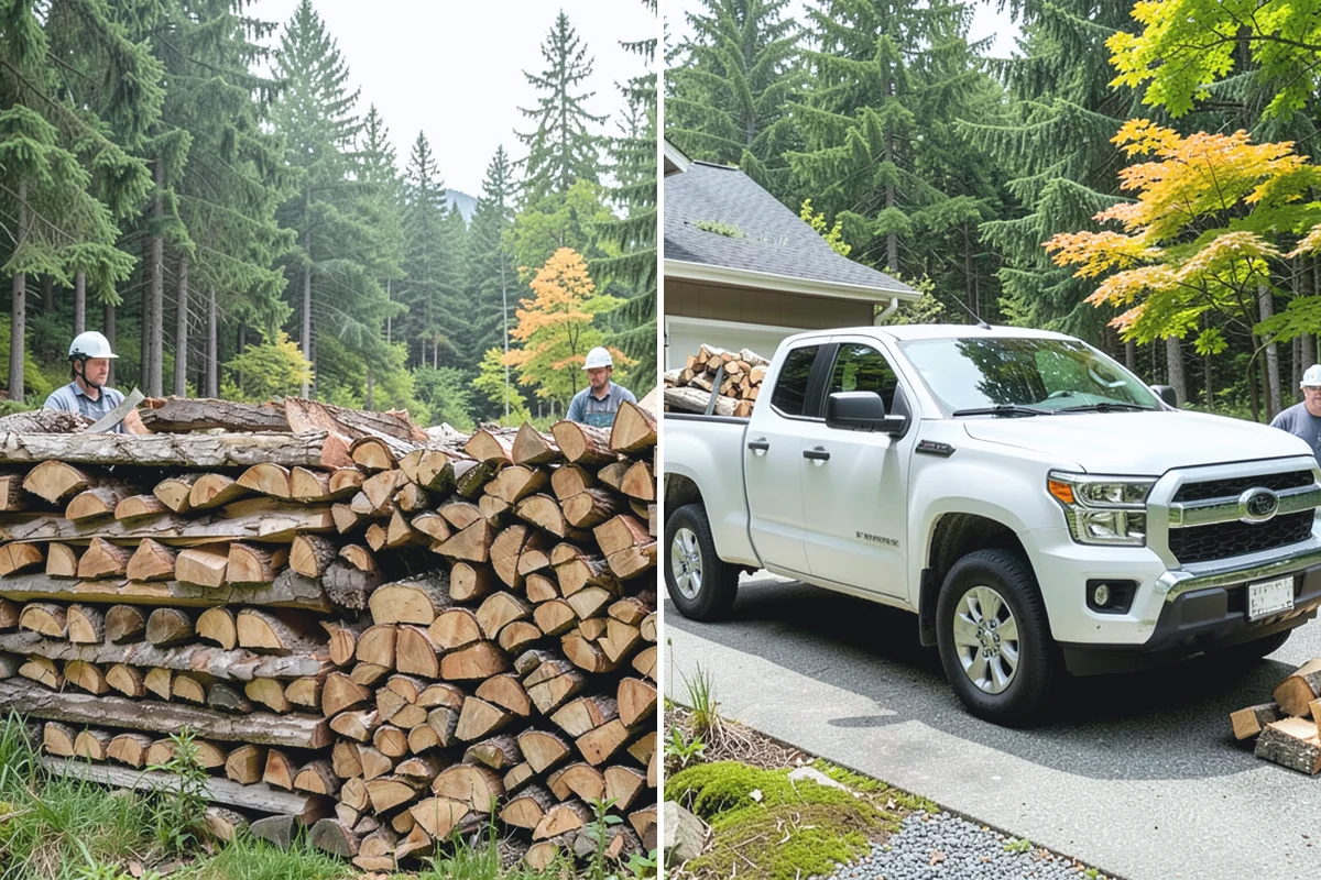Fireplace-Size Firewood in Hamilton, Skagit County, WA - Confirm your fireplace dimensions and volume