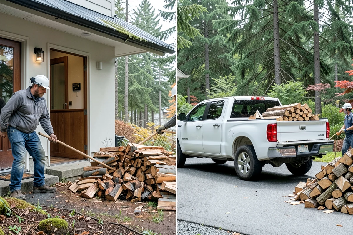 Fireplace-Size Firewood in Hunts Point, King County, WA - Confirm your fireplace dimensions and volume